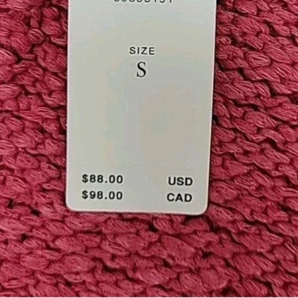 Brand New Pilcro Rolled Mock-Neck Sweater Tank - Picture 12 of 15